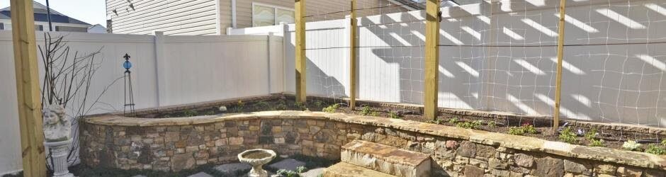 ACA Landscaping stone retaining wall project